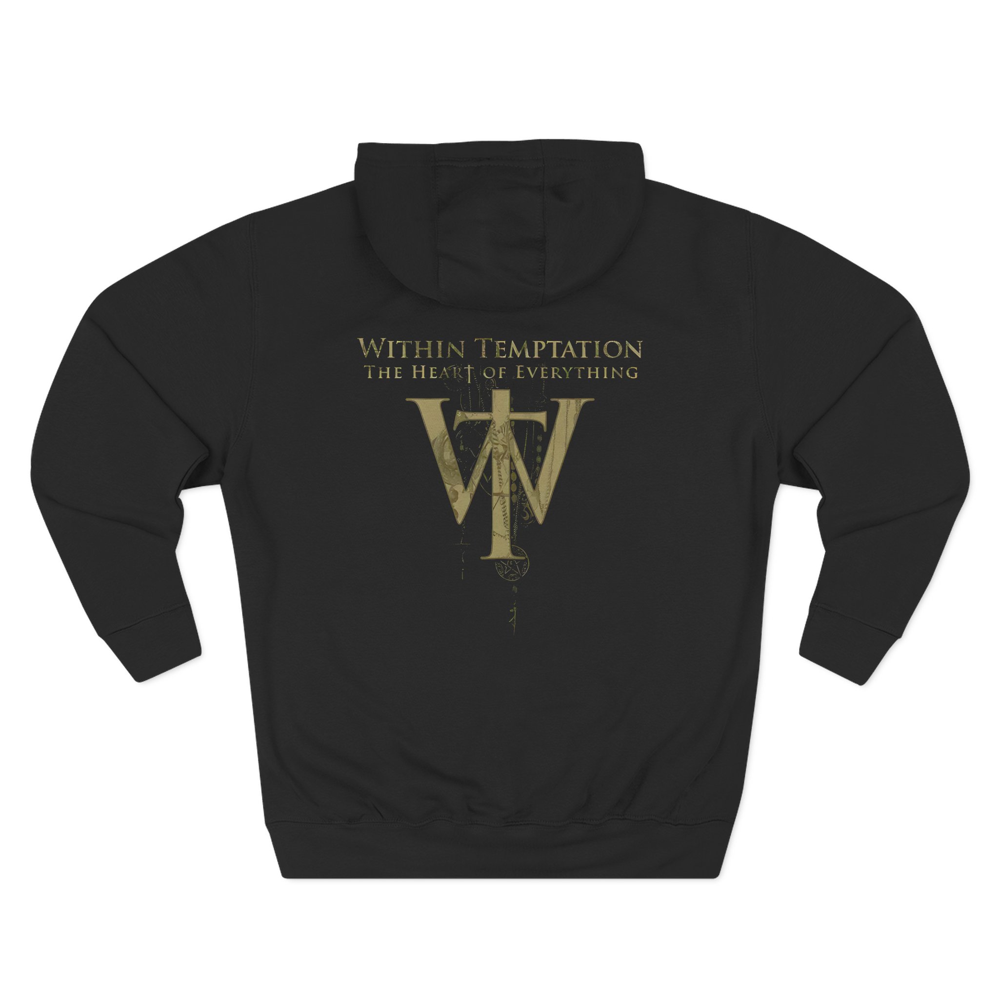 Within Temptation Album Circle Three-Panel Fleece Hoodie - Image 2