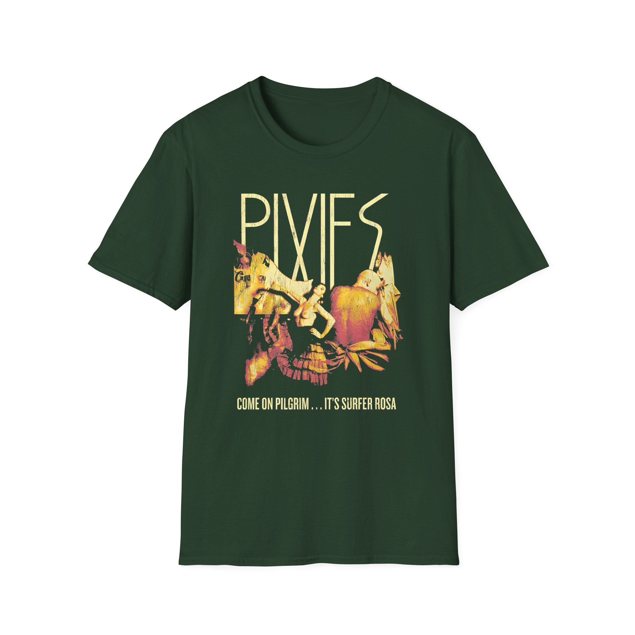 Pixies Come On Pilgrim Unisex Softstyle T-Shirt - Image 3