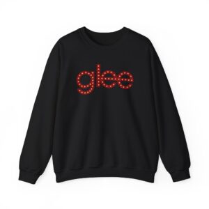 Glee Logo Stage Lights Unisex Heavy Blend Crewneck Sweatshirt