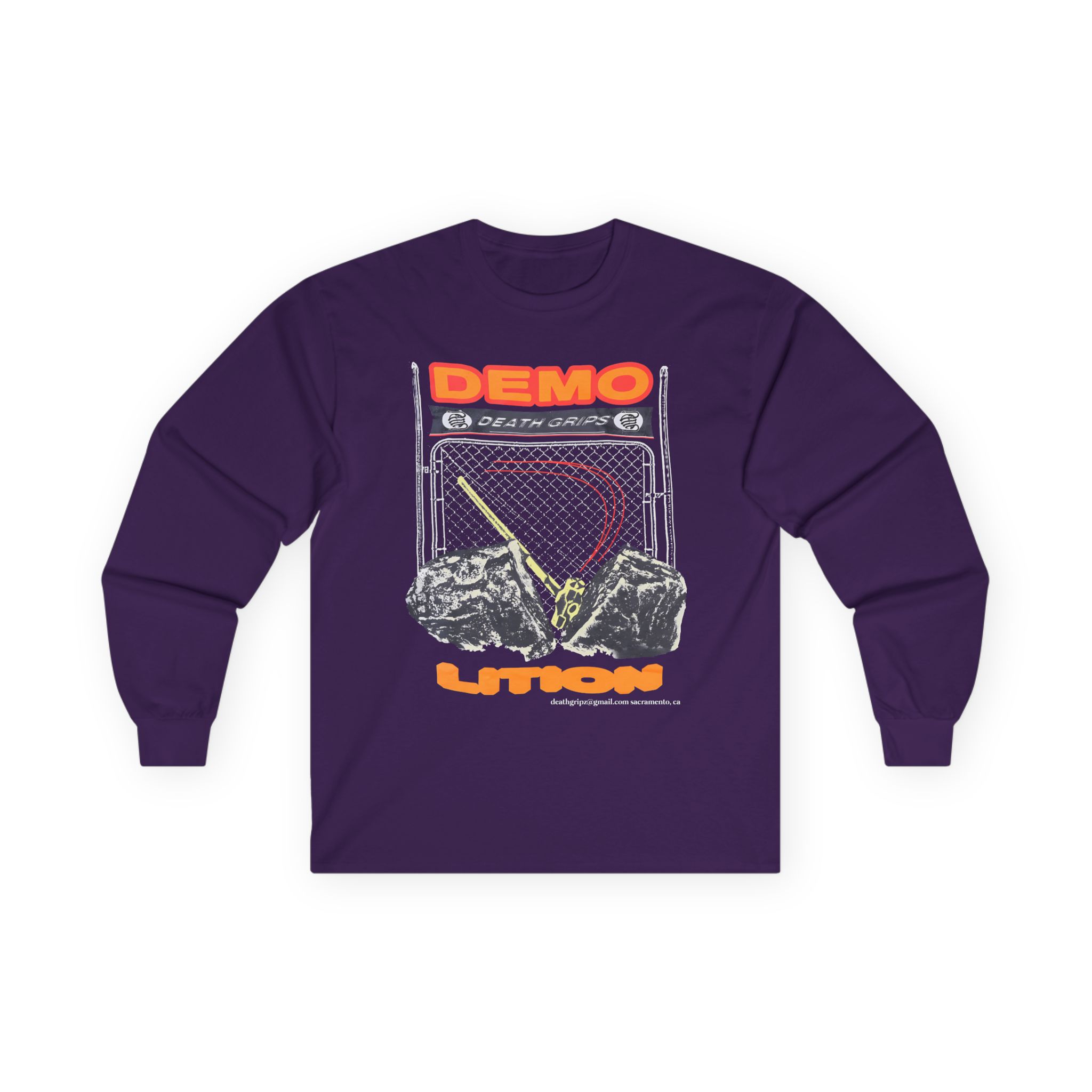 Death Grips Demolition Unisex Ultra Cotton Long Sleeve Tee - Image 15