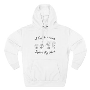 A Loss for Words Boston Pop Punk Three-Panel Fleece Hoodie