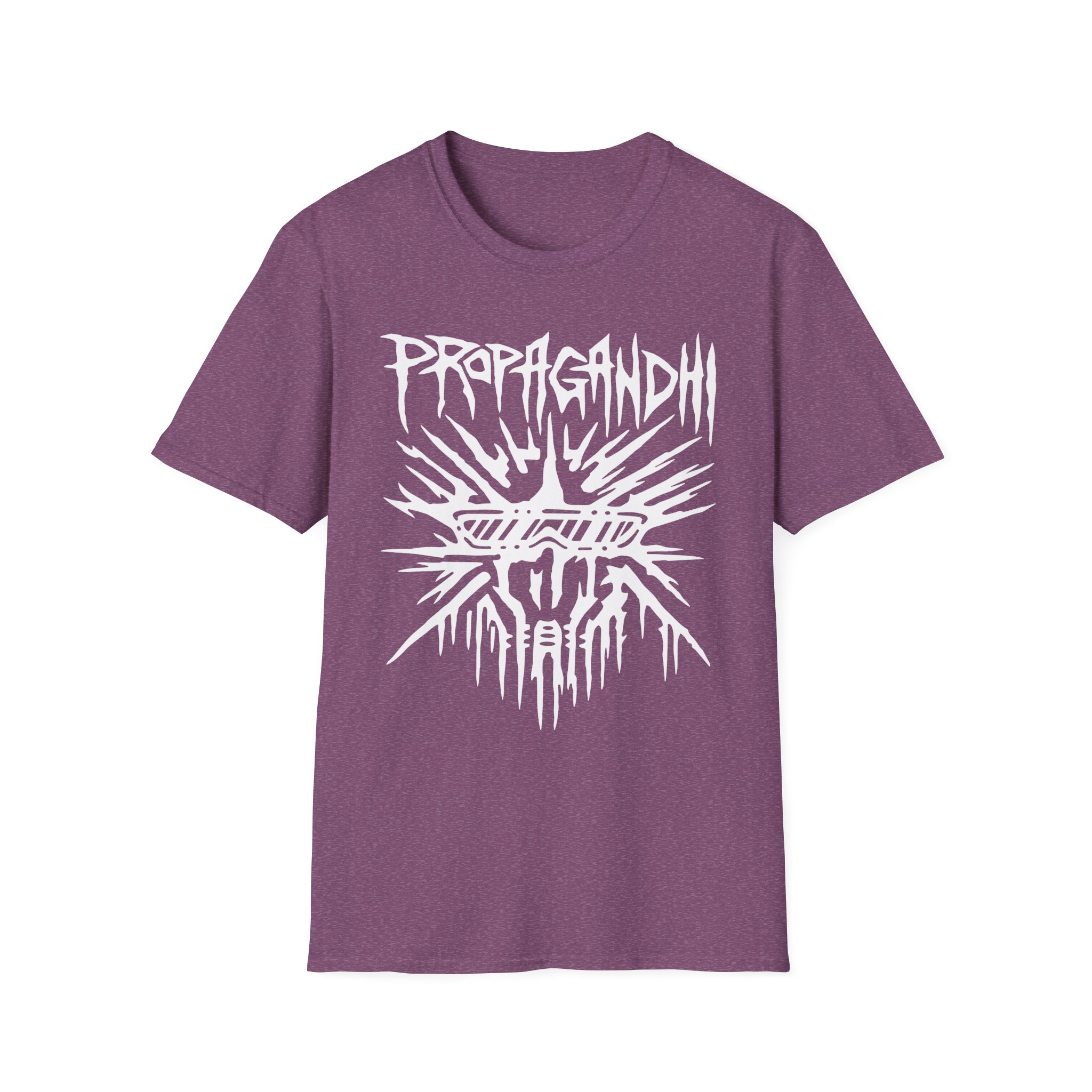 Propagandhi Buster Skull Unisex Softstyle T-Shirt - Image 21