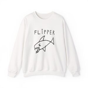 Flipper Long Fish Unisex Heavy Blend™ Crewneck Sweatshirt