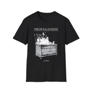 Propagandhi Dumpster Fire Unisex Softstyle T-Shirt