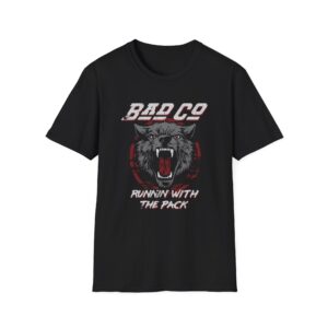 Bad Company Runnin' With the Pack Wolf Unisex Softstyle T-Shirt