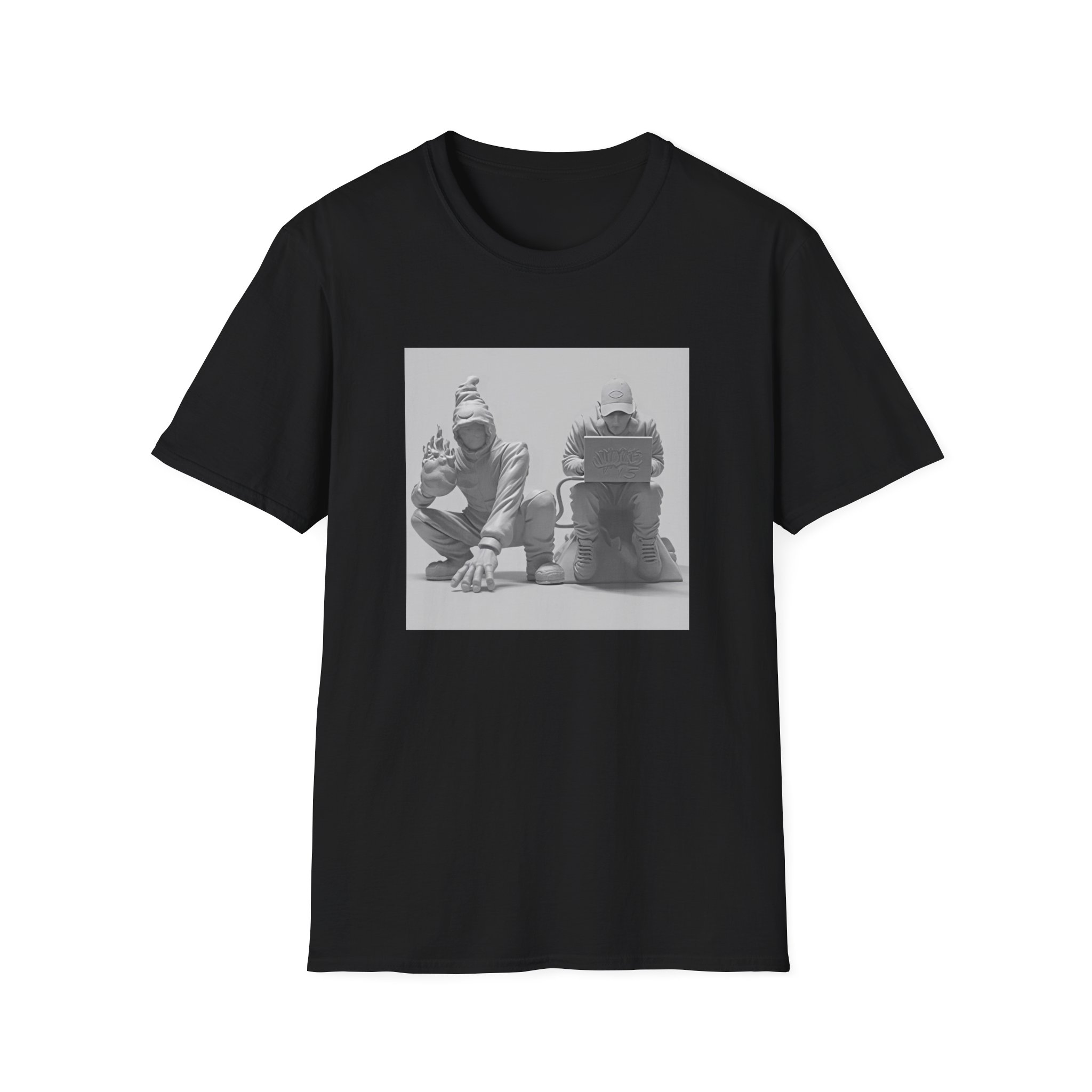 Kenny Beats Denzel Curry Unlocked 15 Album Cover Unisex Softstyle T-shirt - Image 3
