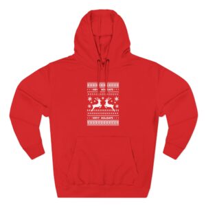 HY HOLIDAYS Three-Panel Fleece Hoodie