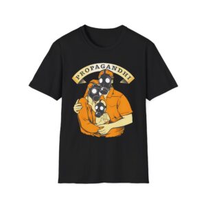Propagandhi Family Gasmask Unisex Softstyle T-Shirt