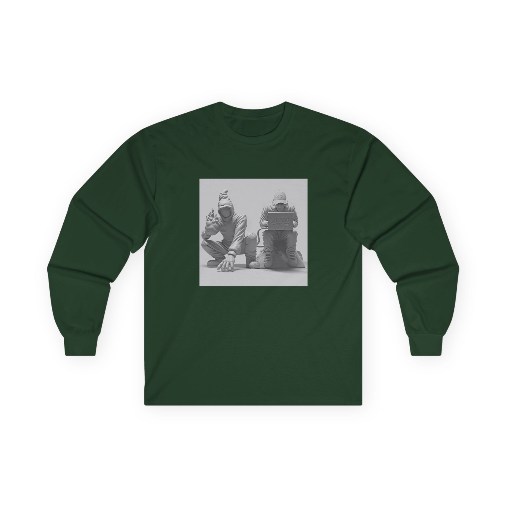 Kenny Beats Denzel Curry Unlocked 15 Album Cover Unisex Ultra Cotton Long Sleeve Tee - Image 7