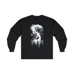 Balzac Shocker Pushead Bandage Skull 2025 Unisex Ultra Cotton Long Sleeve Tee
