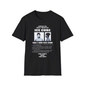 Ice Cube America's Most Wanted Unisex Softstyle T-shirt