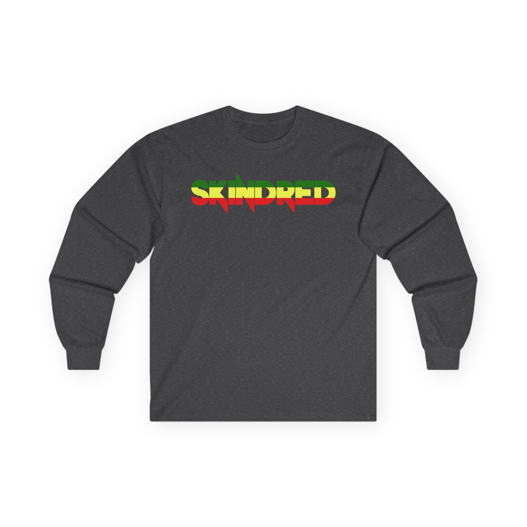 Skindred Rasta Logo Unisex Ultra Cotton Long Sleeve Tee - Image 5