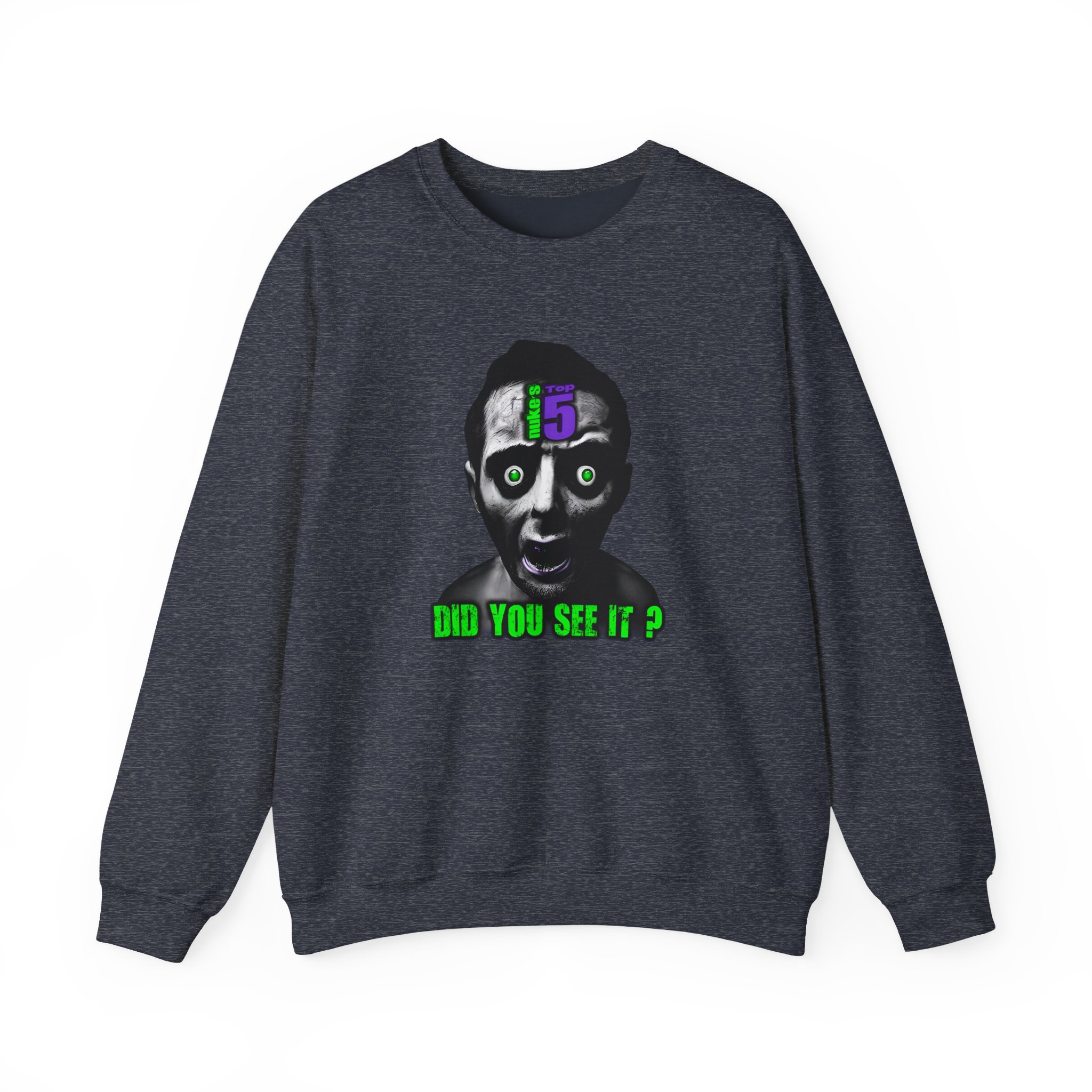 Nuke's Top 5 Ol' Bug Eyes Unisex Heavy Blend™ Crewneck Sweatshirt - Image 9