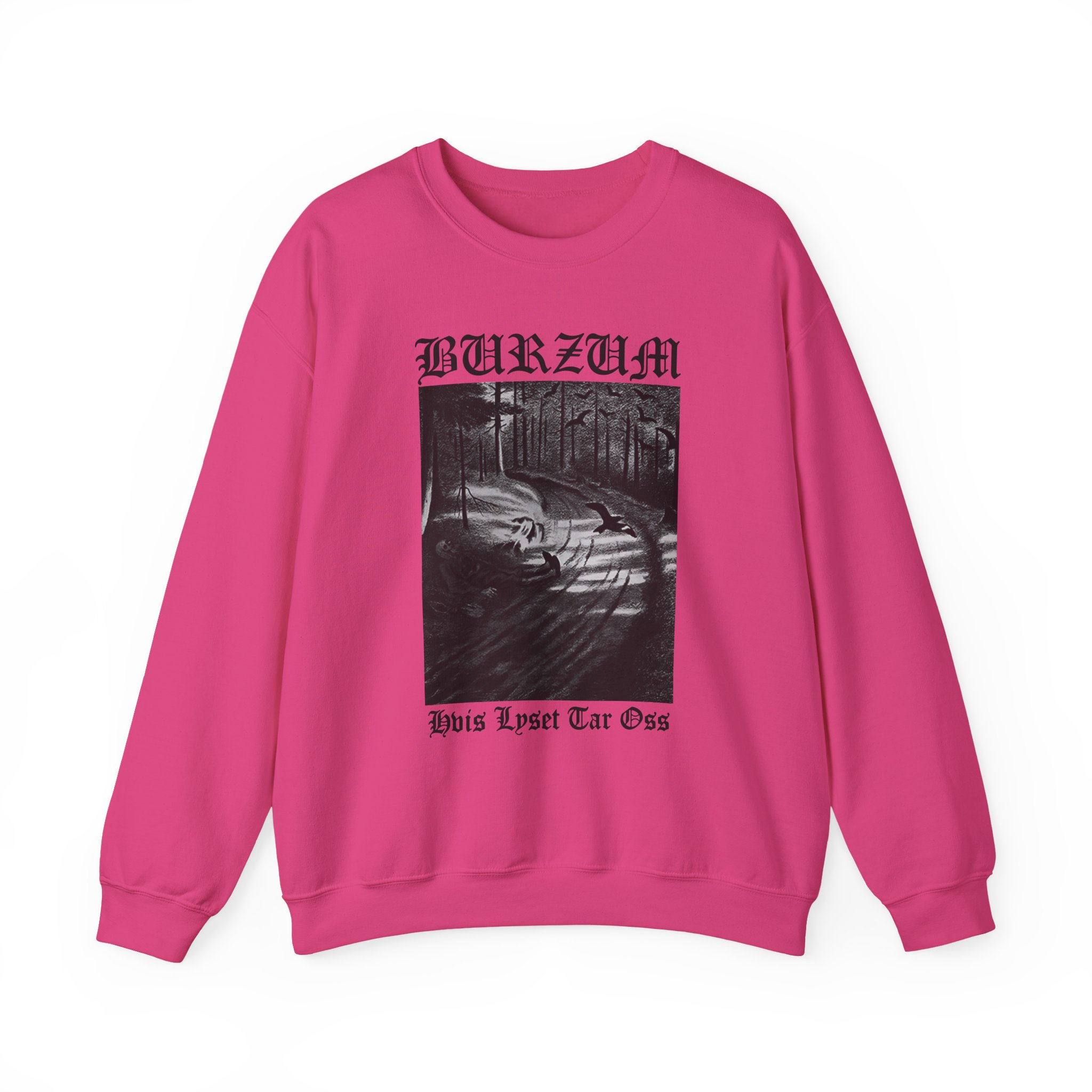 Burzum Hvis Lyset Tar Oss Unisex Heavy Blend™ Crewneck Sweatshirt - Image 21
