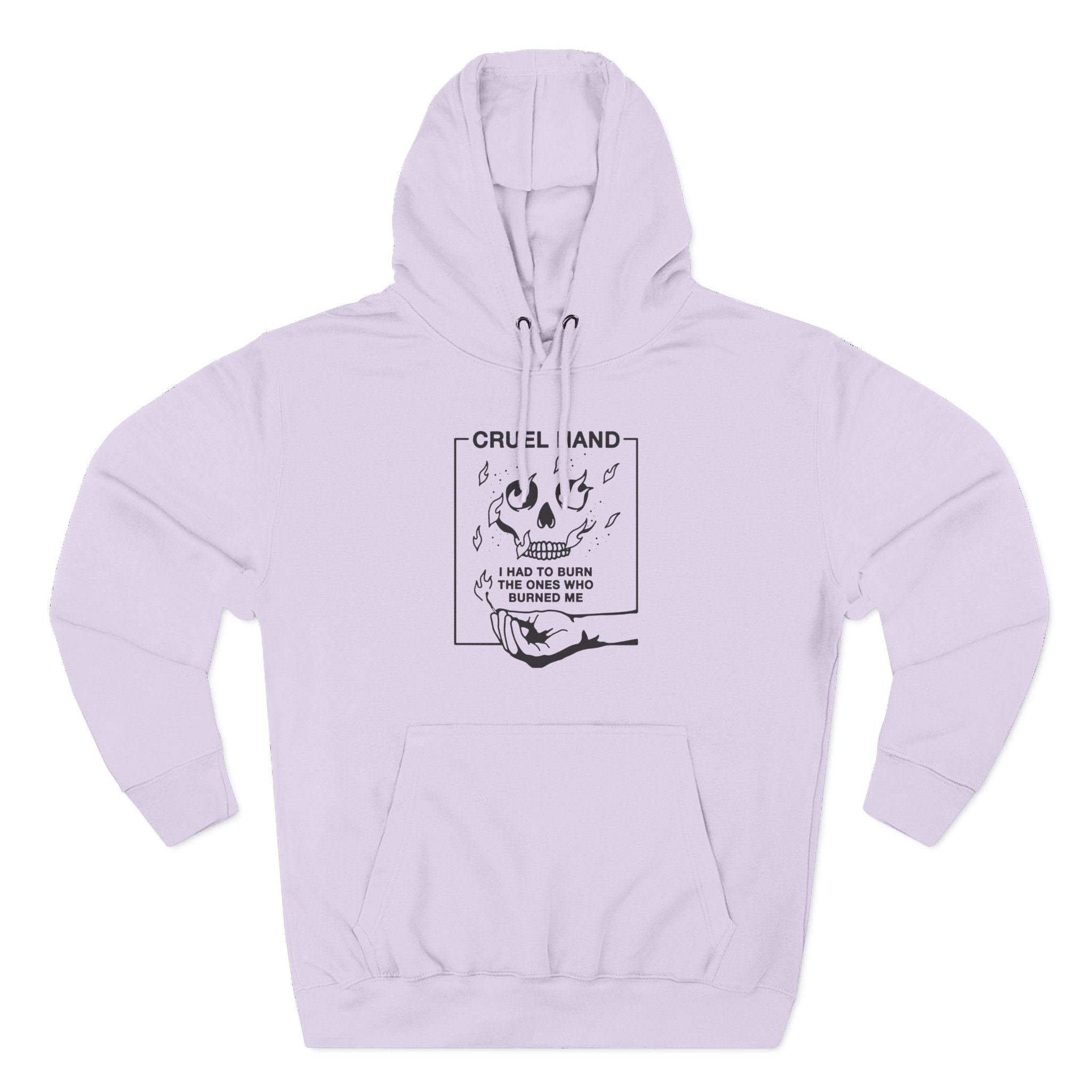 Cruel Hand Gasoline Skull Three-panel Fleece Hoodie - Image 13