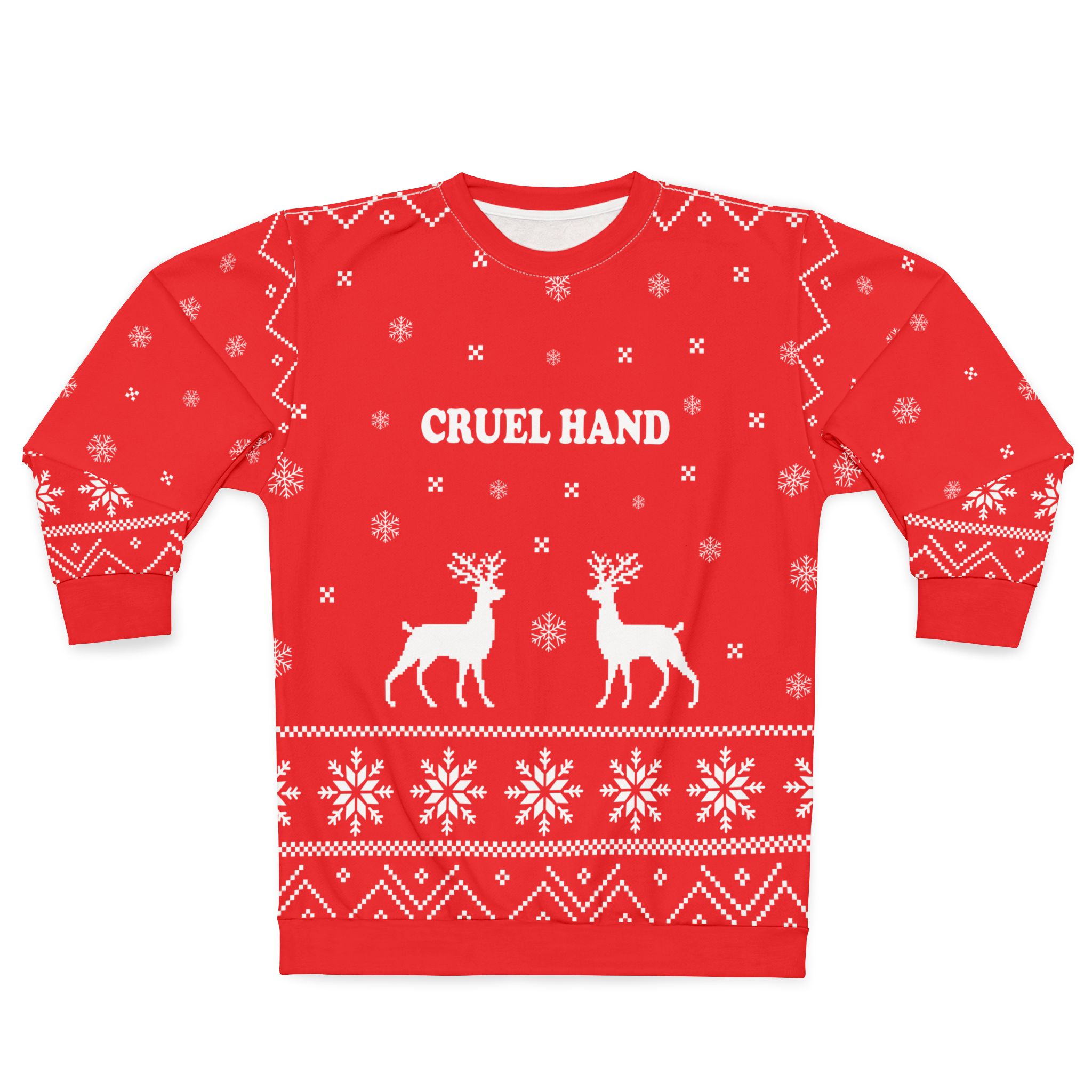 Cruel Hand Unisex Sweatshirt (AOP)