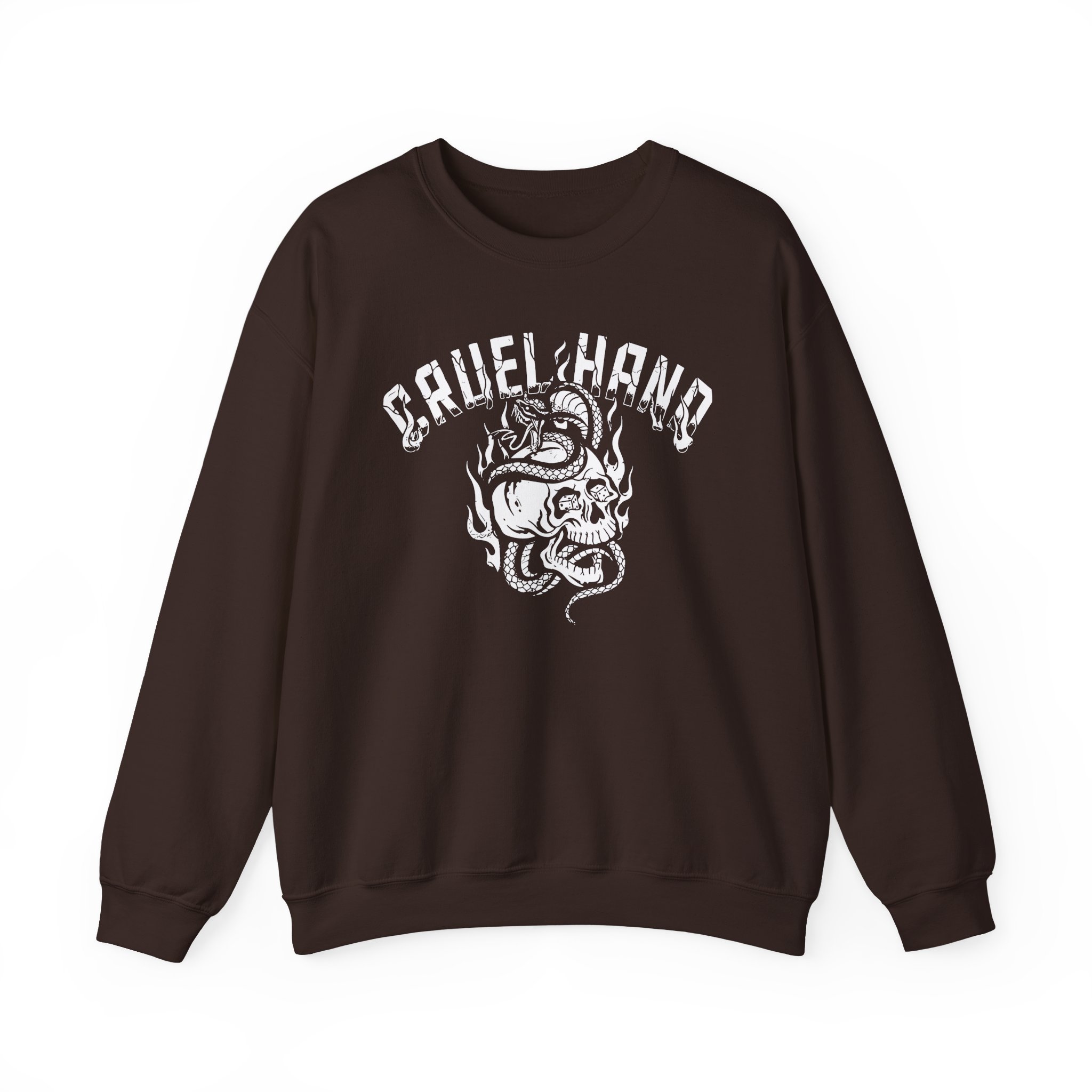 Cruel Hand Cobra Skull Unisex Heavy Blend™ Crewneck Sweatshirt - Image 7