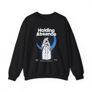 Holding Absence Angel in the Marble Unisex Heavy Blend™ Crewneck Sweatshirt