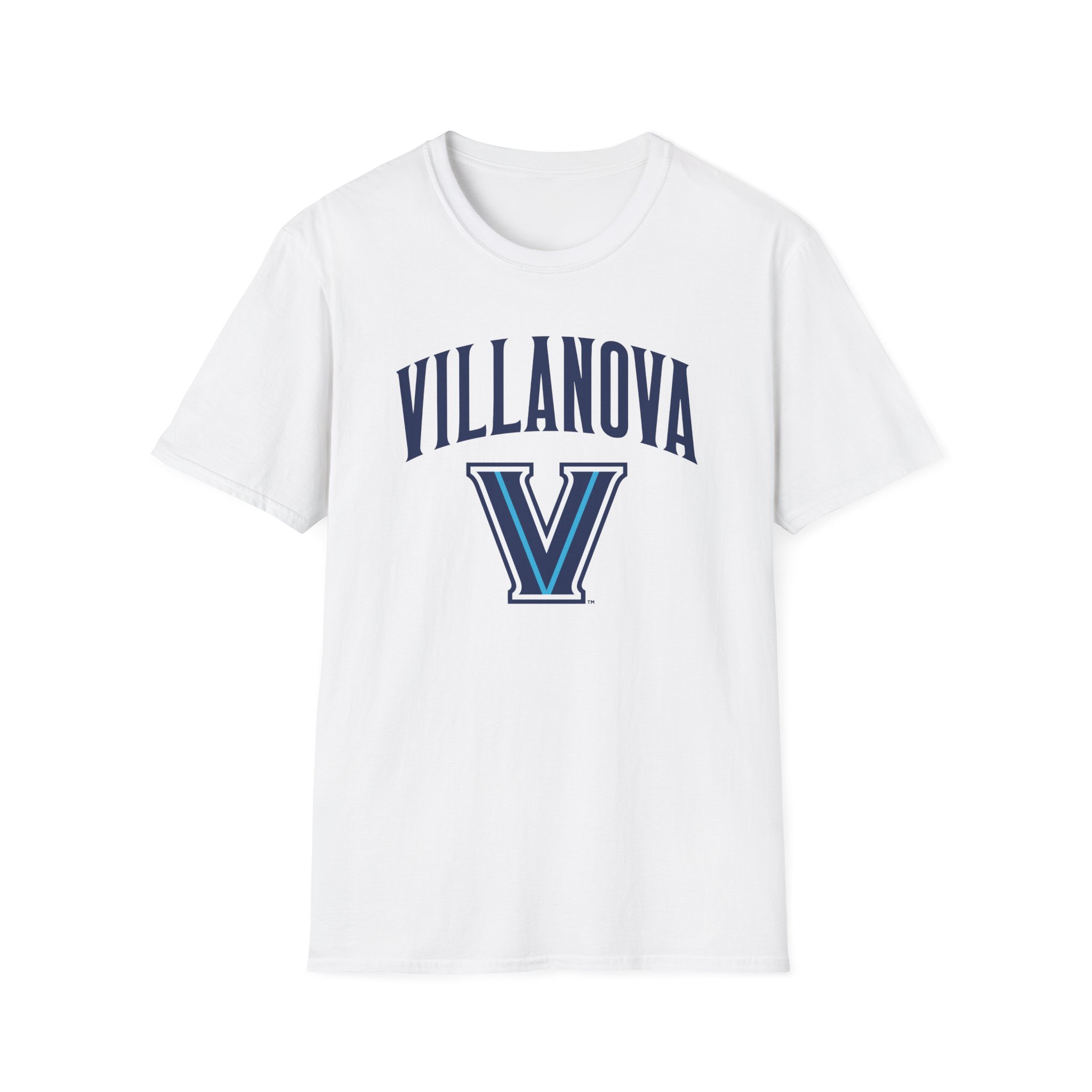 Villanova Wildcats Wordmark Logo Unisex Softstyle T-shirt