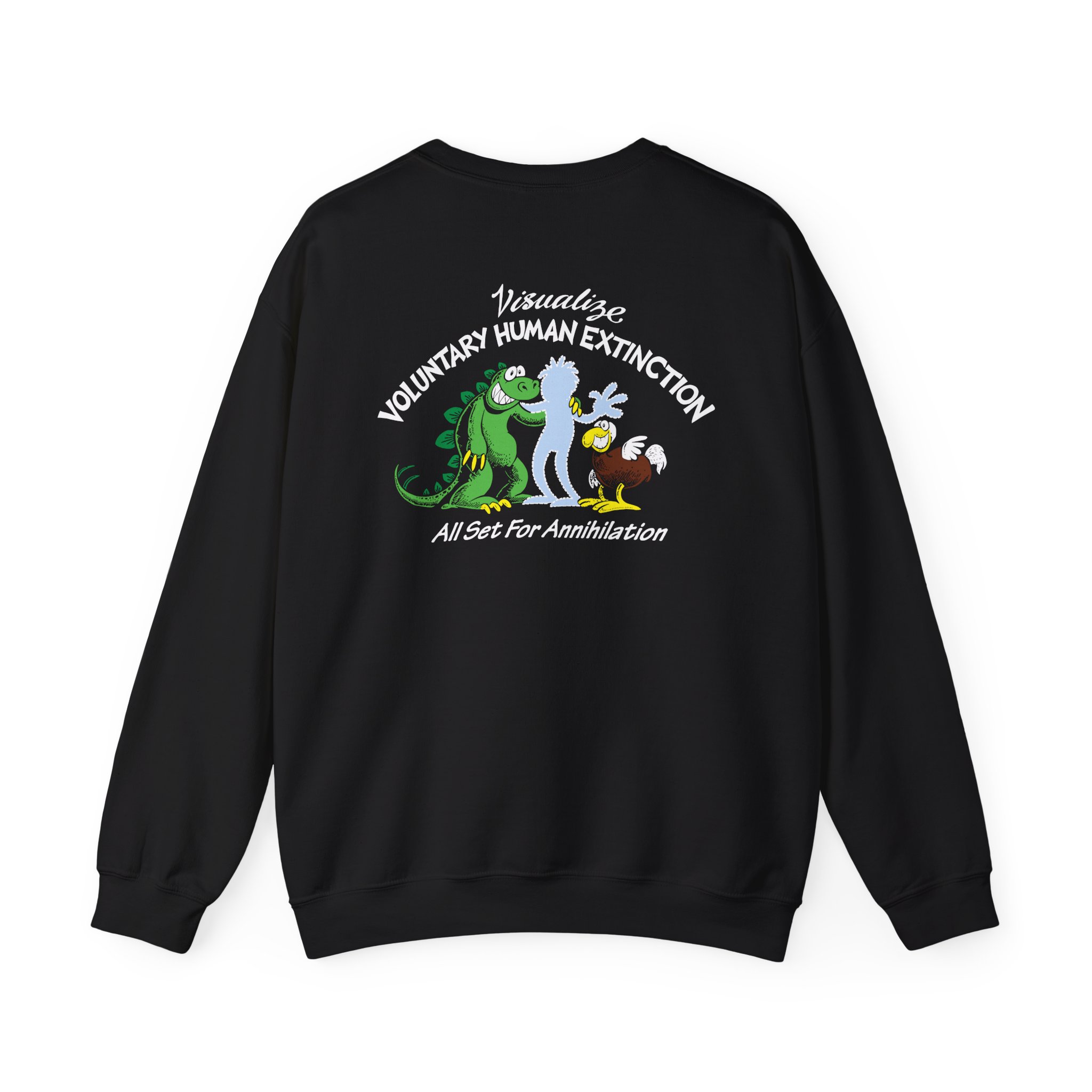 Nothing Visualize Unisex Heavy Blend™ Crewneck Sweatshirt - Image 2