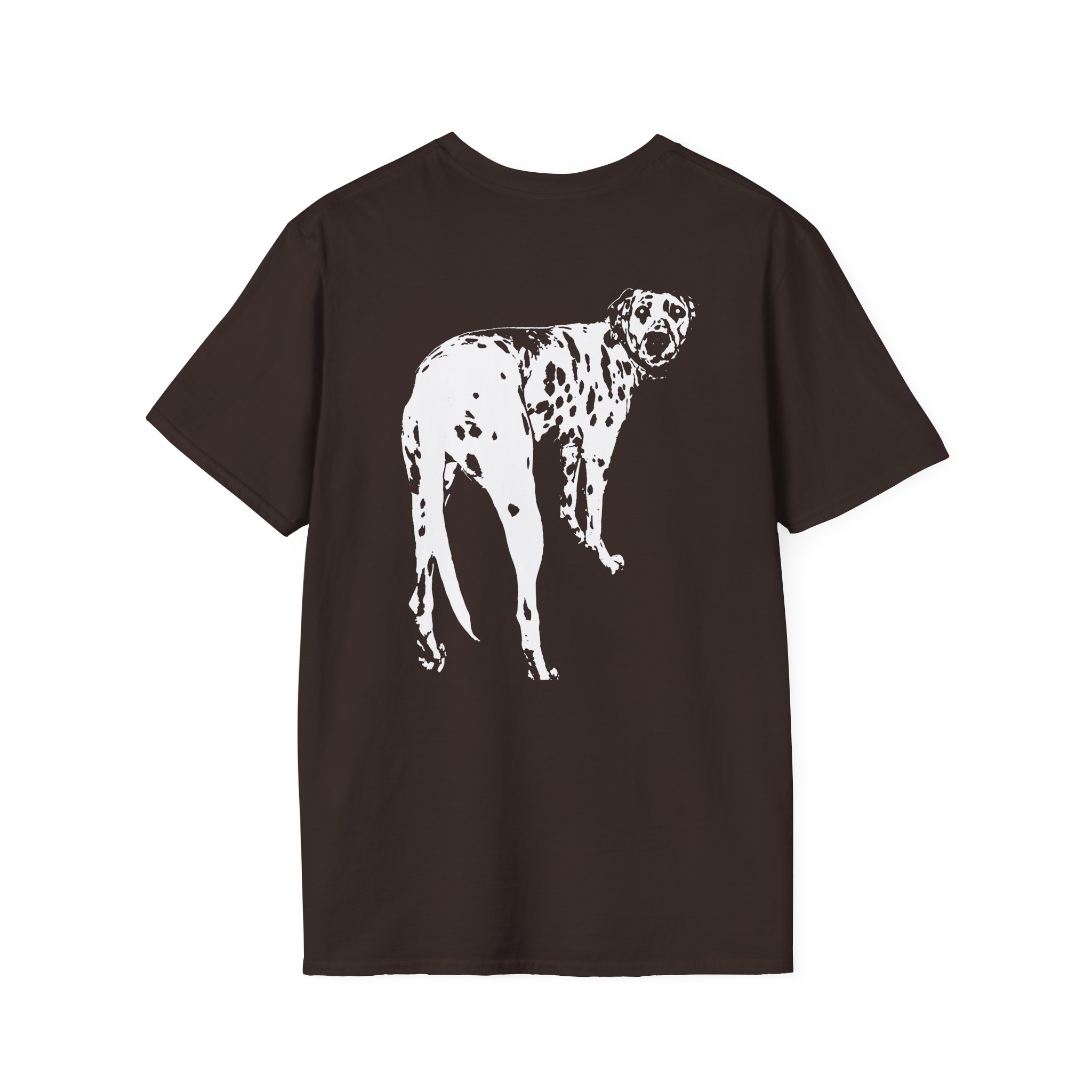 Death Grips Dalmatian Unisex Softstyle T-Shirt - Image 6