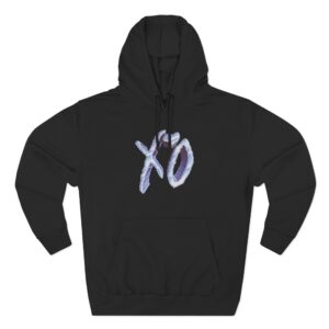 TW XO Logo Three-Panel Fleece Hoodie