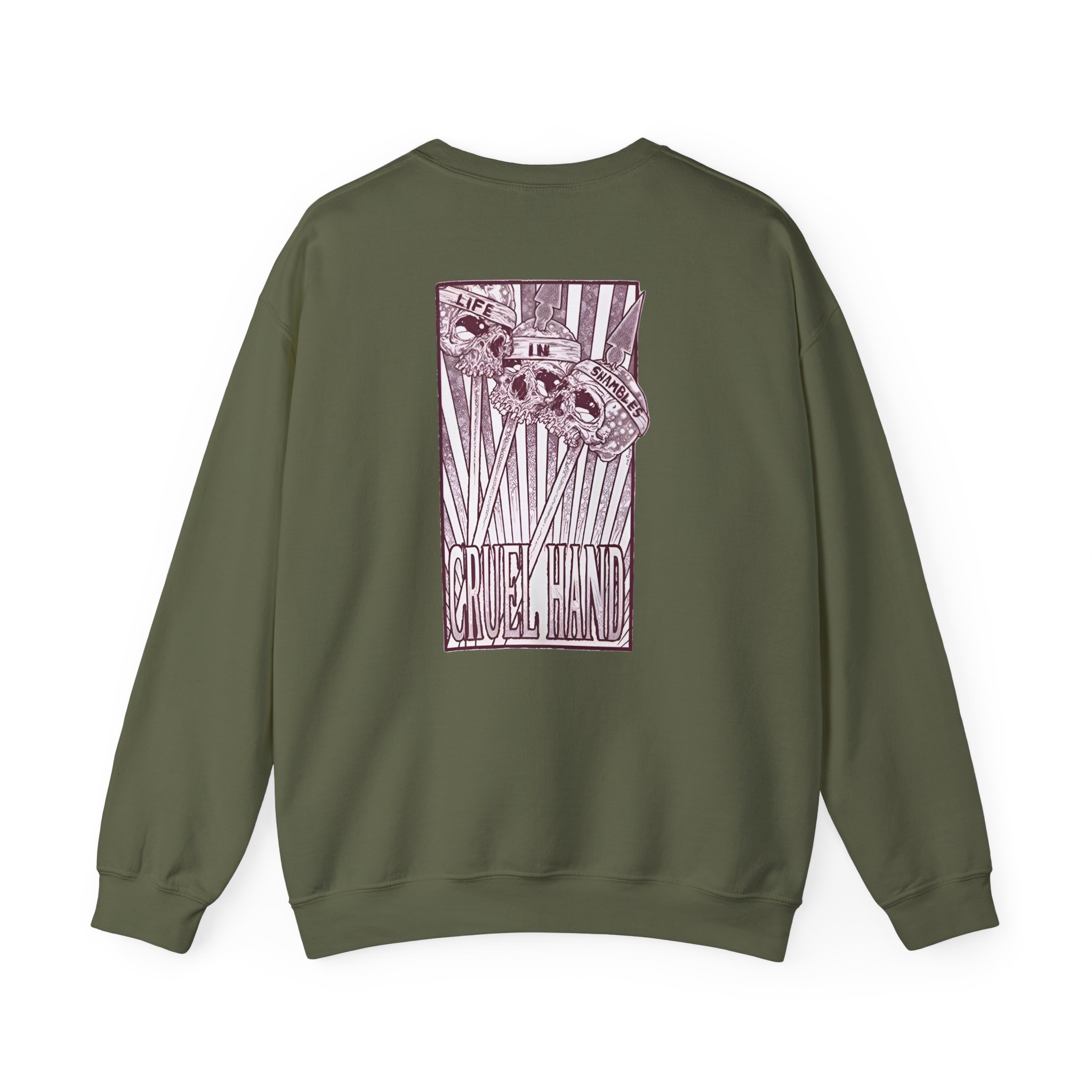 Cruel Hand Shambles Unisex Heavy Blend™ Crewneck Sweatshirt - Image 8