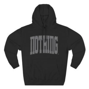 Nothing Varsity Three-Panel Fleece Hoodie