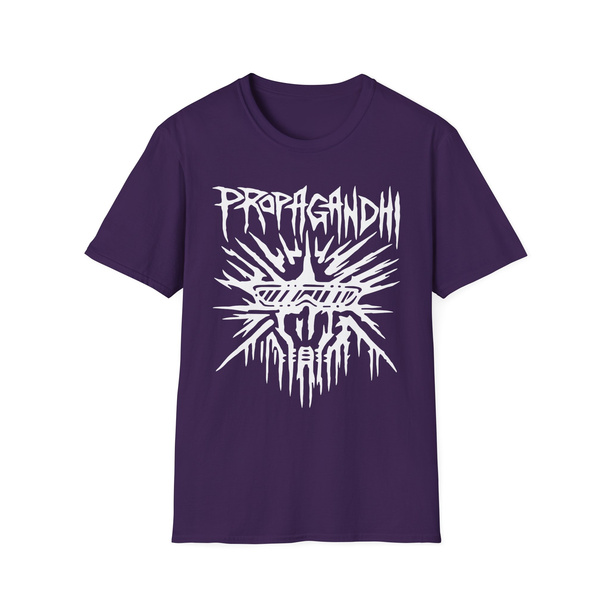 Propagandhi Buster Skull Unisex Softstyle T-Shirt - Image 19