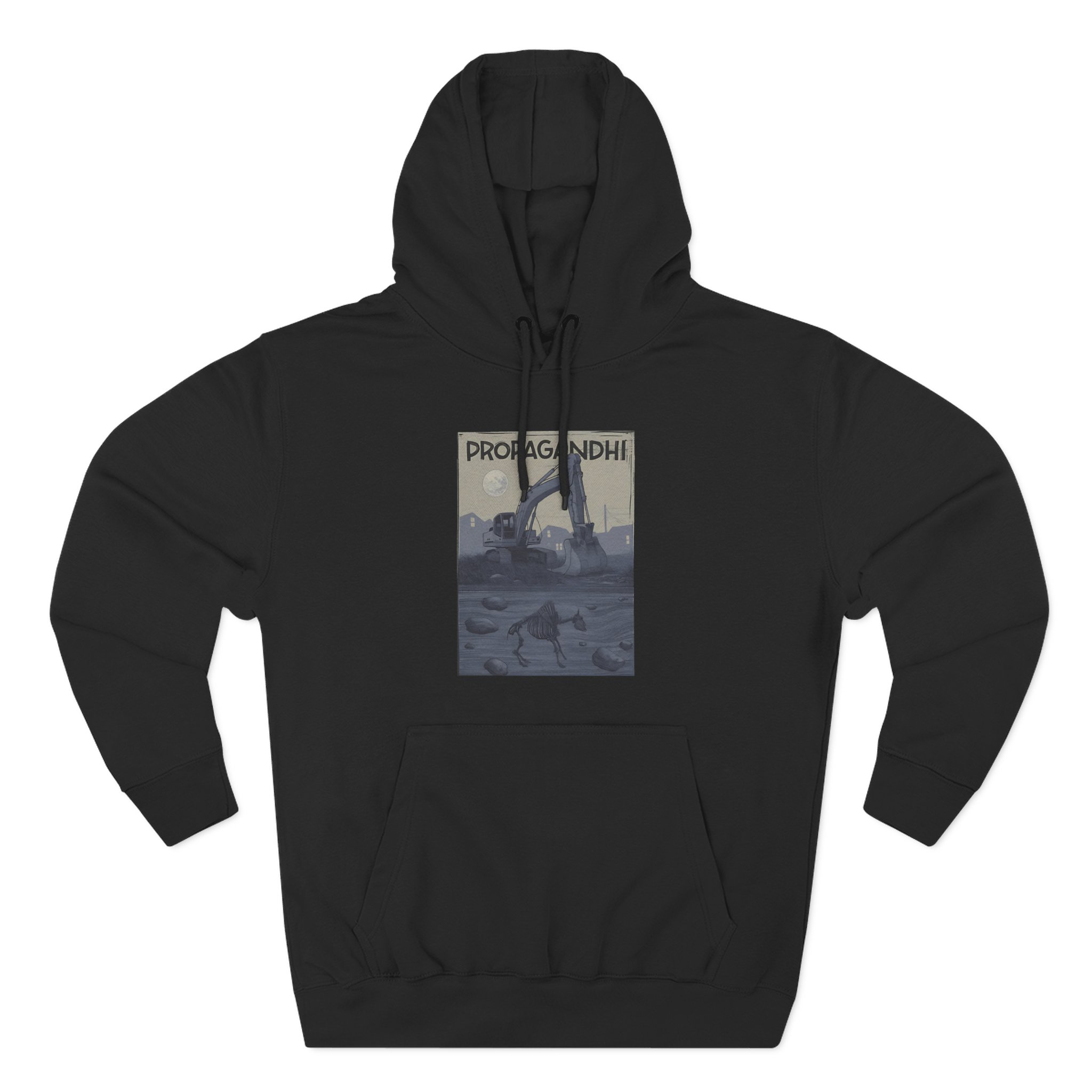 Propagandhi Bulldoze Three-Panel Fleece Hoodie