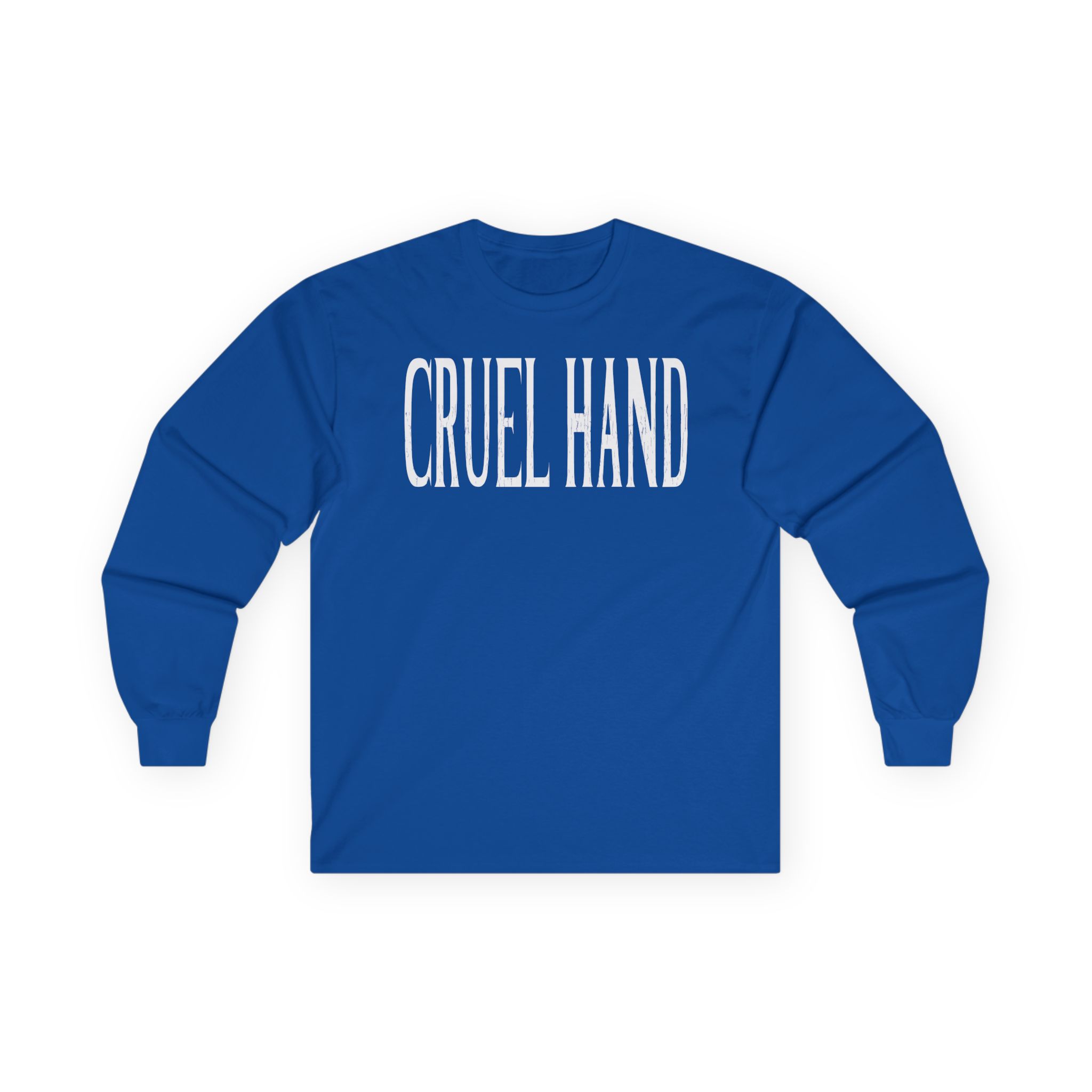 Cruel Hand Logo Unisex Ultra Cotton Long Sleeve Tee - Image 13