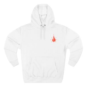Omori Red Knife Three-Panel Fleece Hoodie