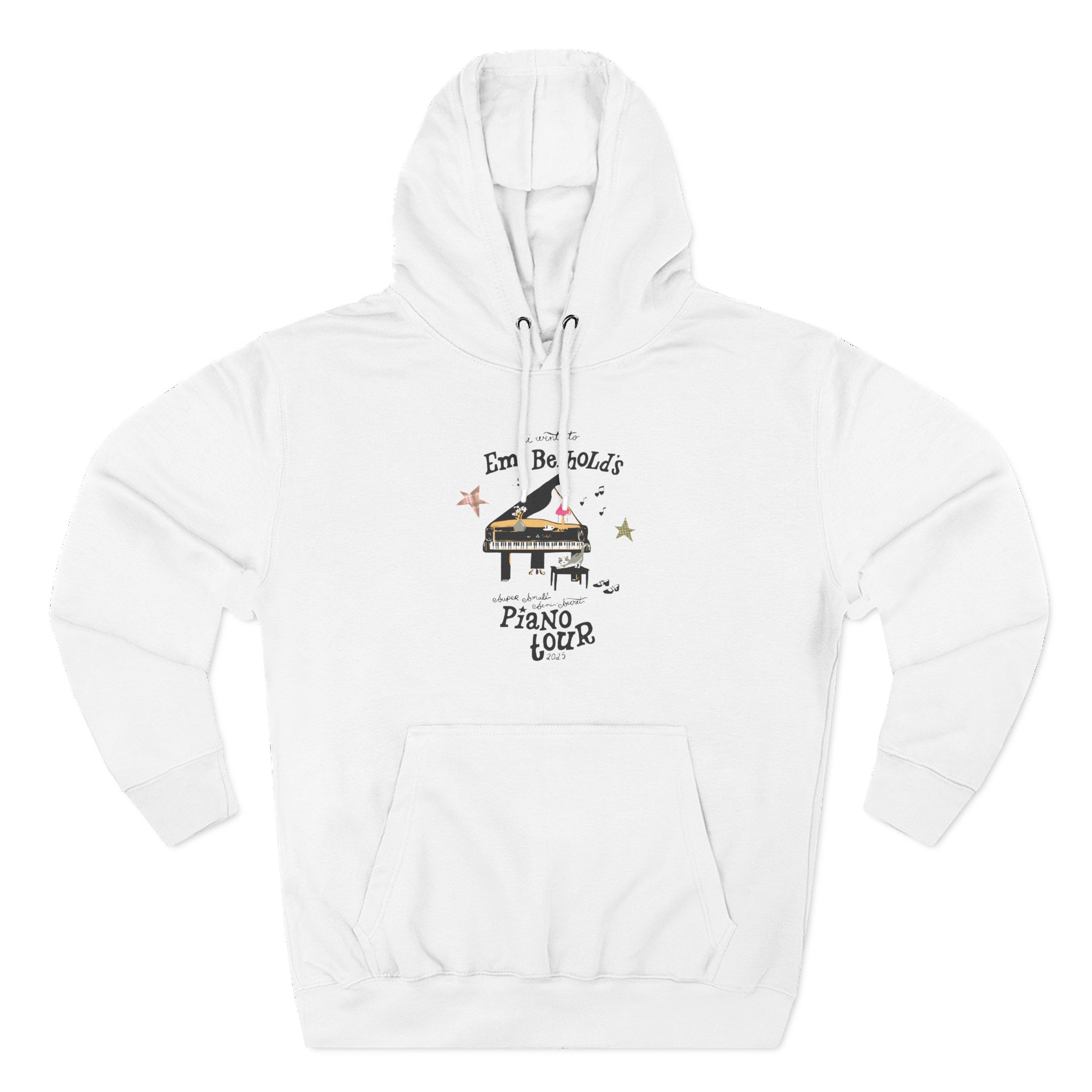 Em Beihold Piano Tour Three-Panel Fleece Hoodie
