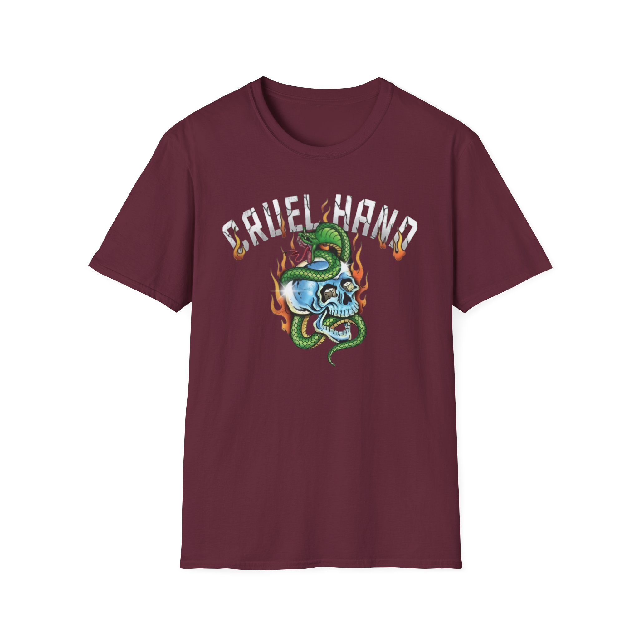 Cruel Hand Cobra Color Unisex Softstyle T-Shirt - Image 3