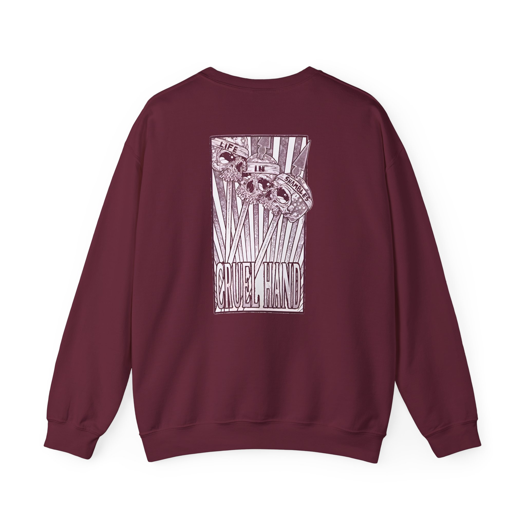 Cruel Hand Shambles Unisex Heavy Blend™ Crewneck Sweatshirt - Image 4