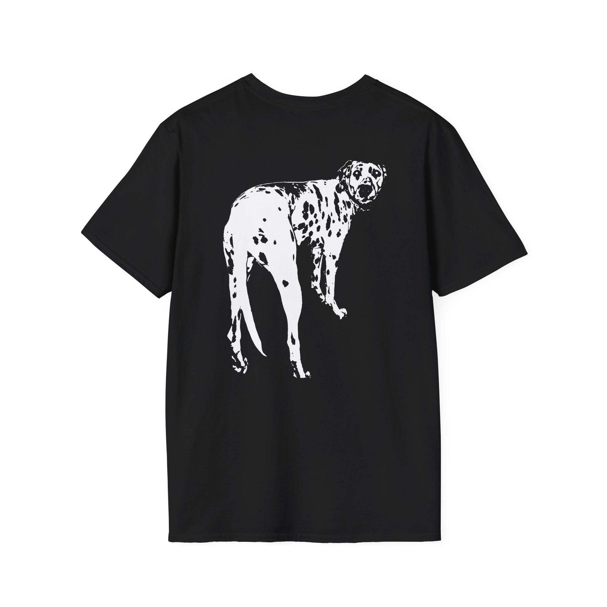 Death Grips Dalmatian Unisex Softstyle T-Shirt - Image 2