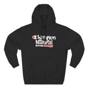 Naughty by Nature Champion by Nature Three-Panel Fleece Hoodie