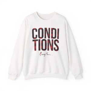 Conditions Flannel Unisex Heavy Blend™ Crewneck Sweatshirt
