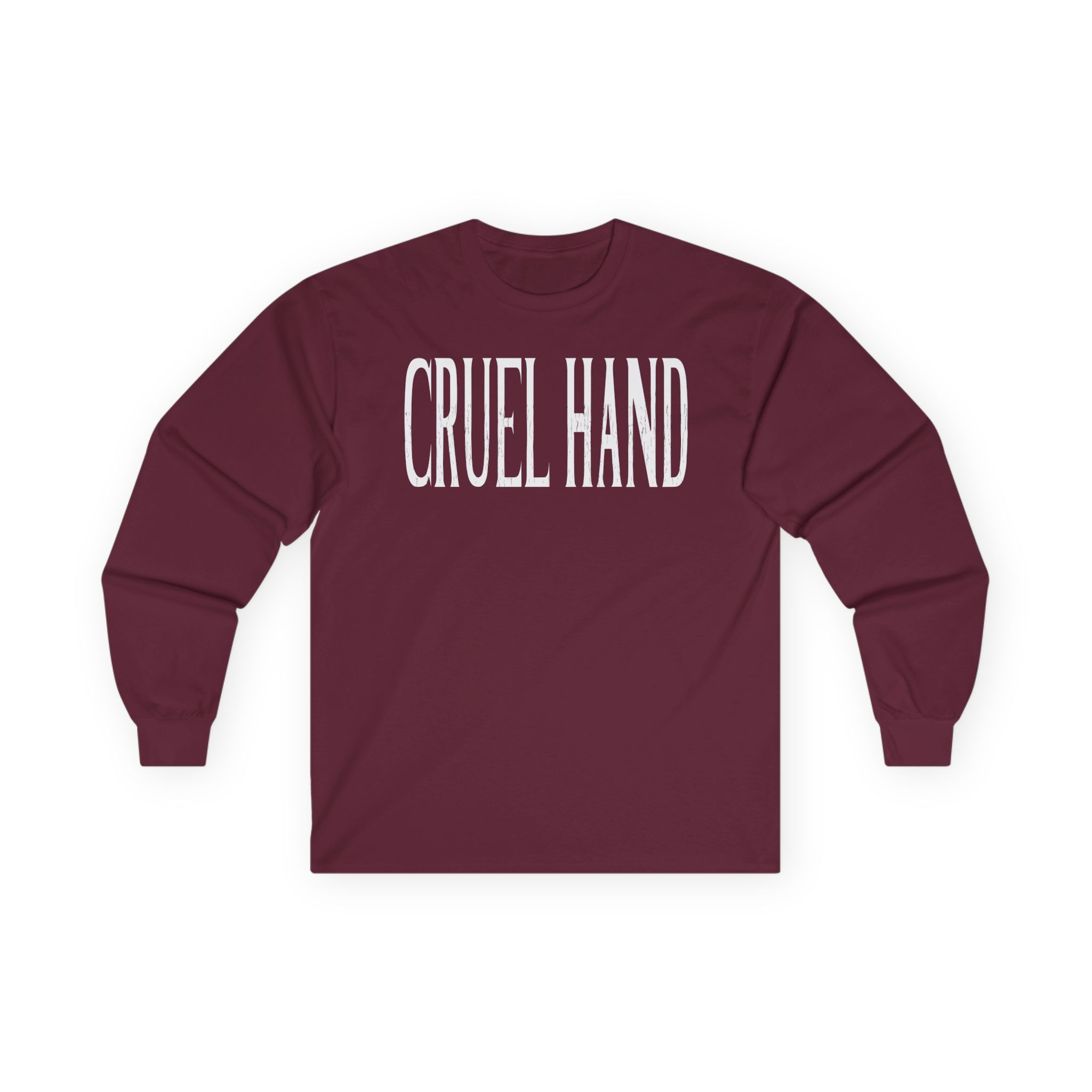 Cruel Hand Logo Unisex Ultra Cotton Long Sleeve Tee - Image 3