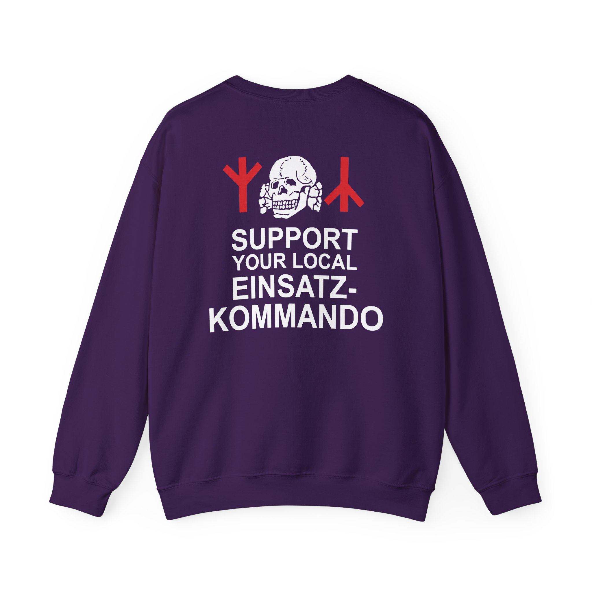 Burzum Support Your Local Einsatz Kommando Unisex Heavy Blend™ Crewneck Sweatshirt - Image 18