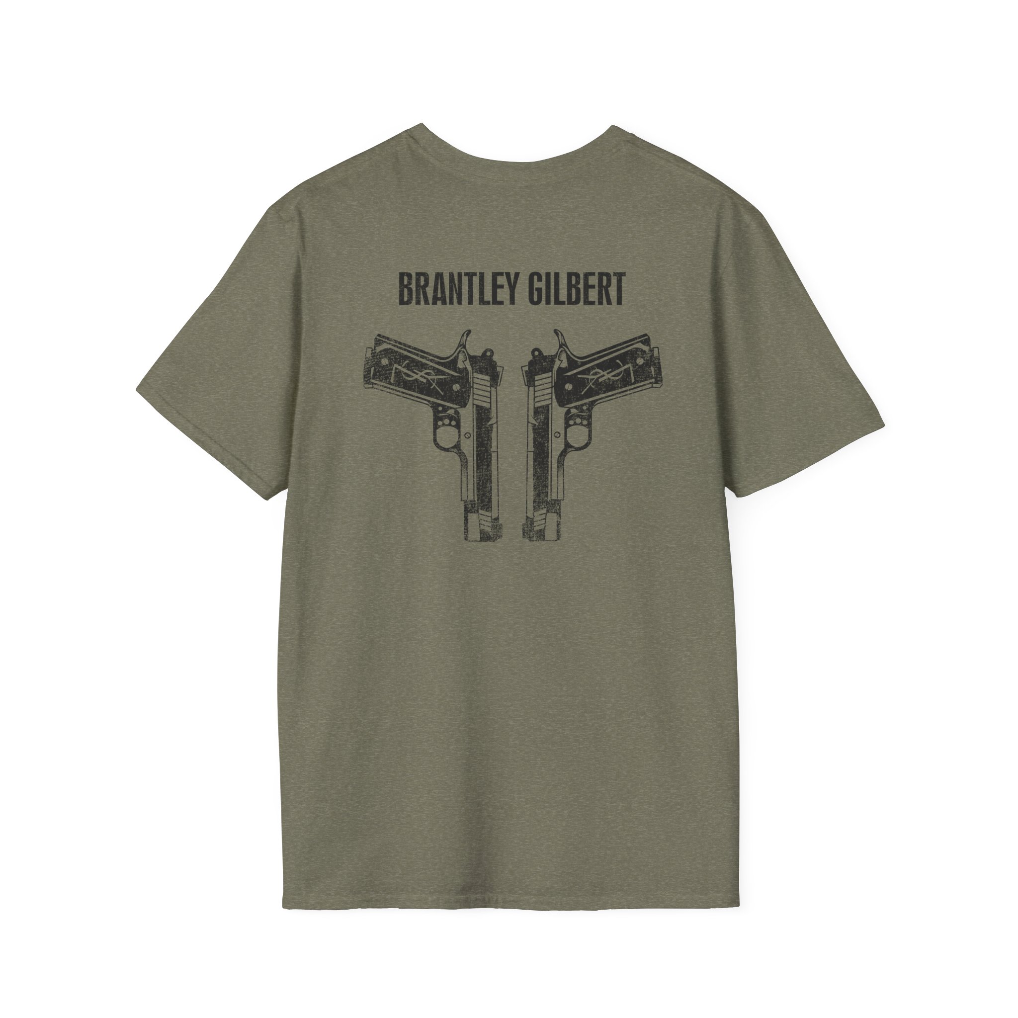 Brantley Gilbert Tattoos Unisex Softstyle T-Shirt - Image 12