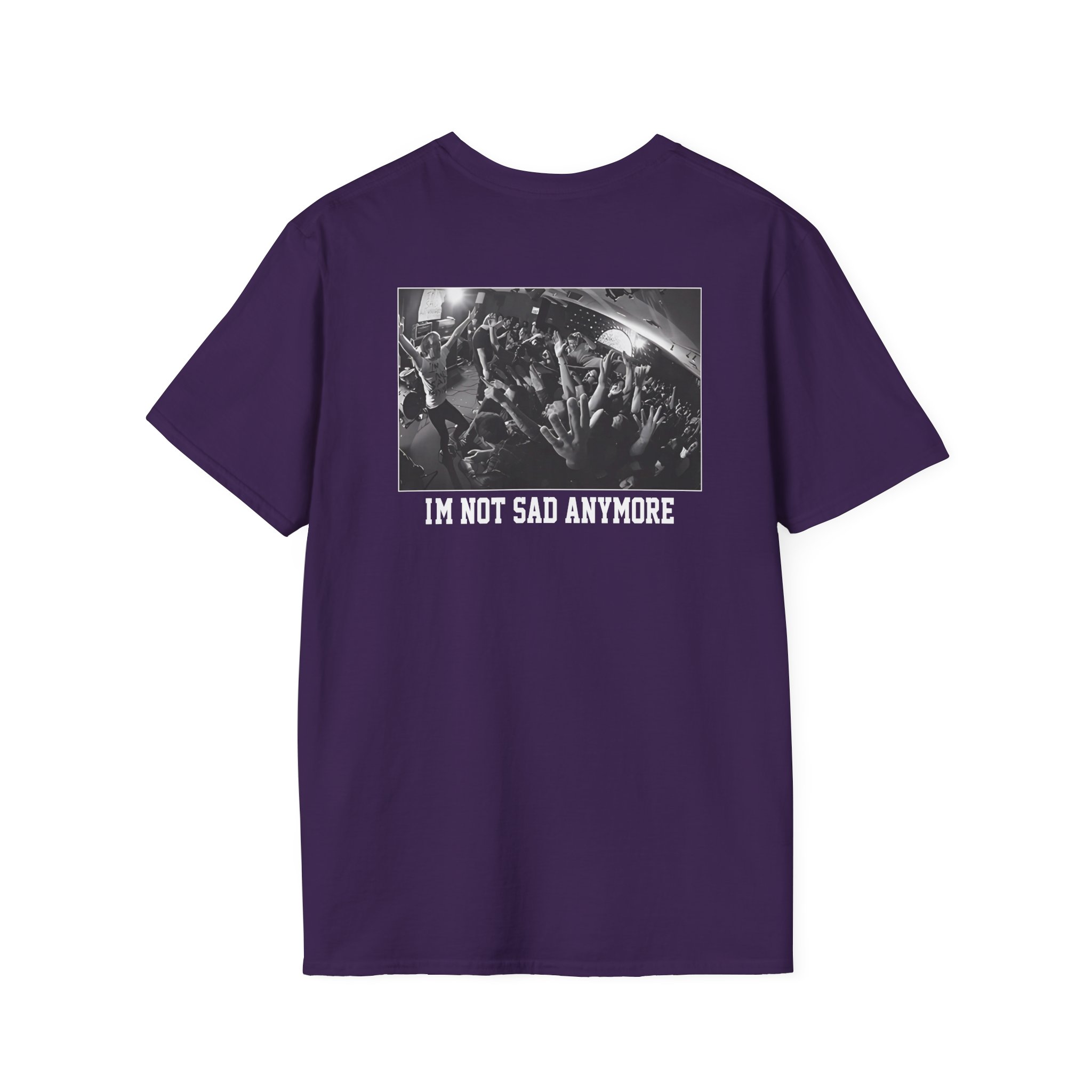 The Wonder Years Live Shot Throwback Unisex Softstyle T-Shirt - Image 14