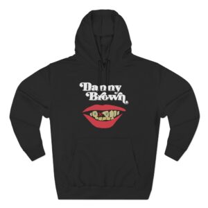 Danny Brown Rapper Hip Hop Logo Three-Panel Fleece Hoodie
