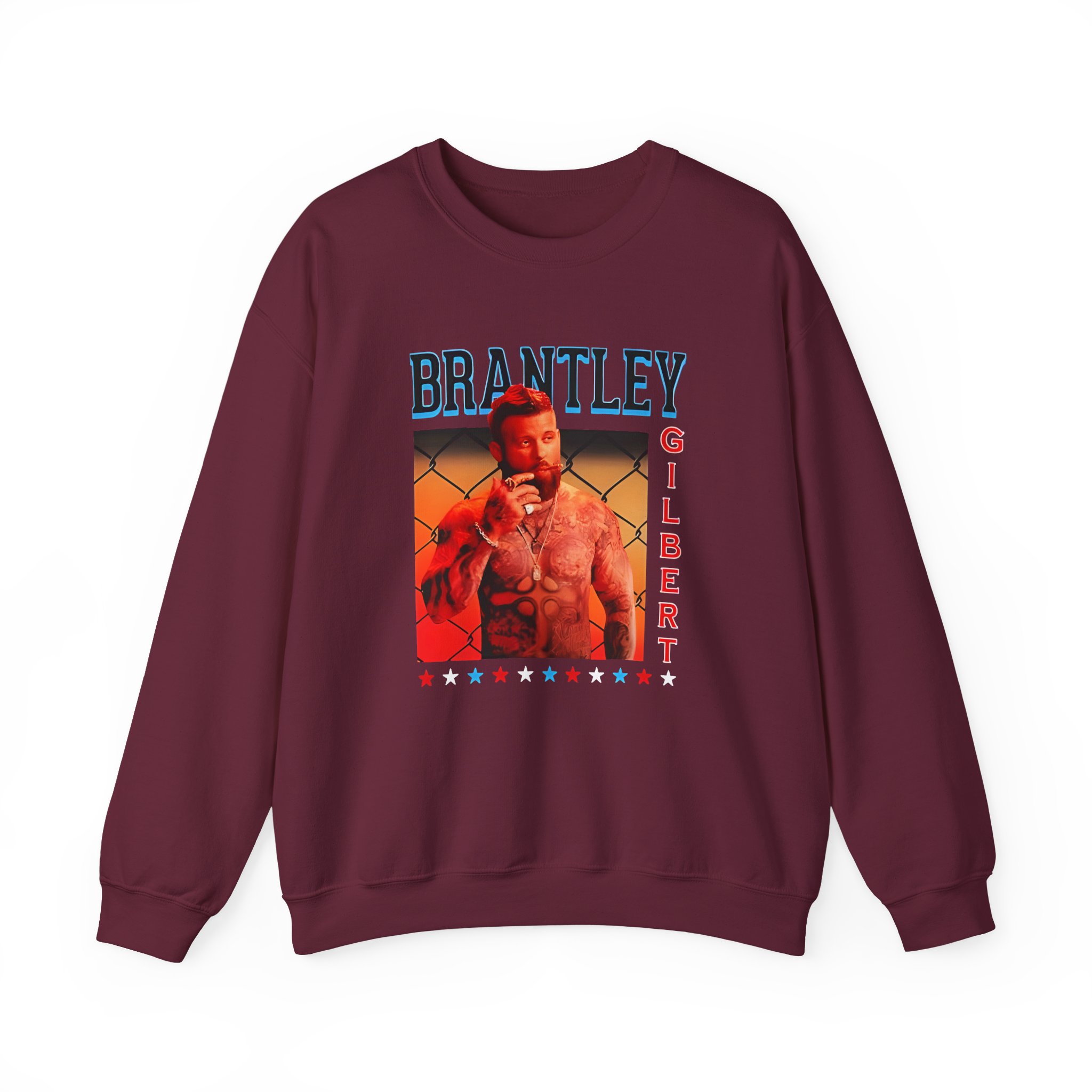 Brantley Gilbert Tattoos Unisex Heavy Blend™ Crewneck Sweatshirt - Image 5