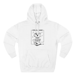 Cruel Hand Gasoline Skull Three-panel Fleece Hoodie