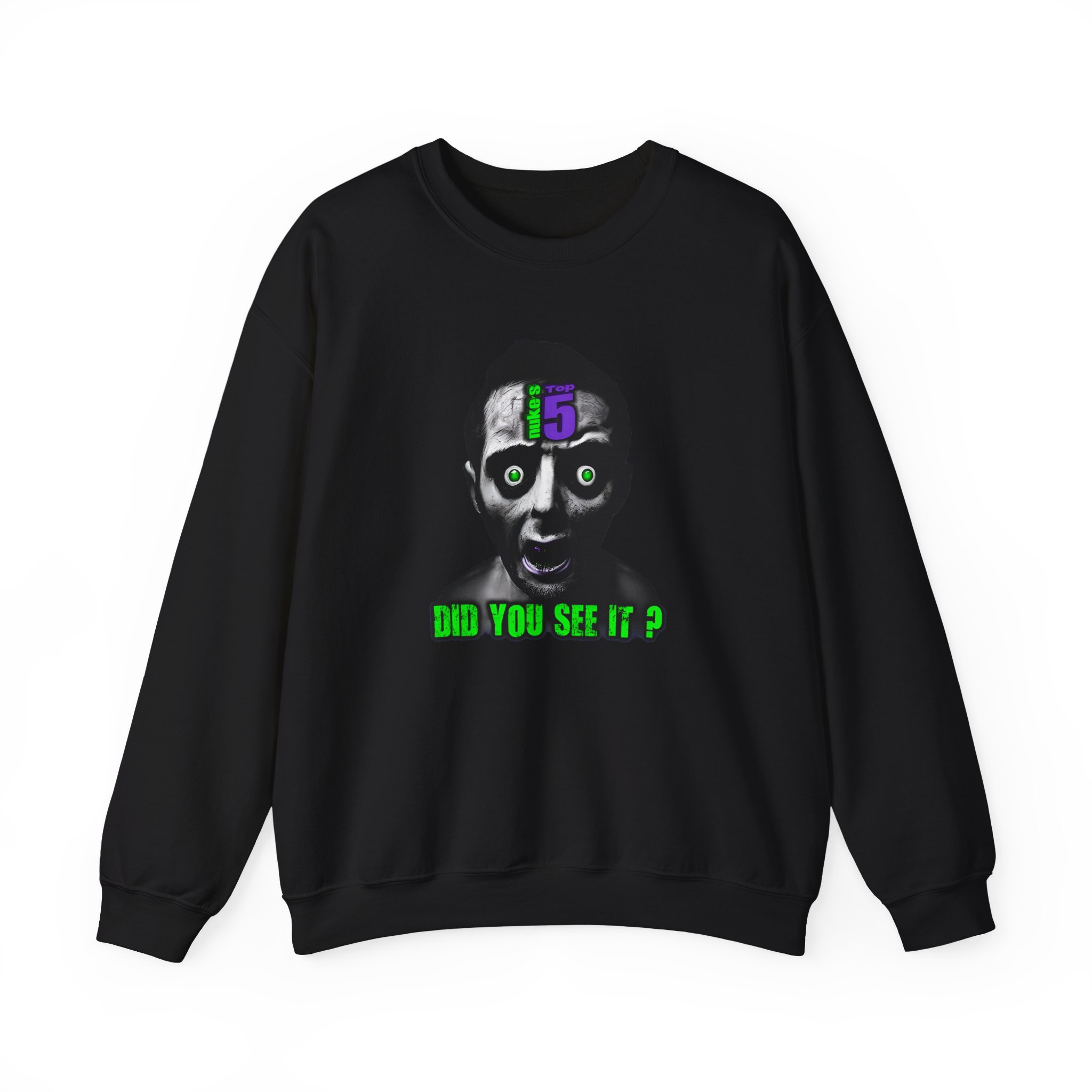 Nuke's Top 5 Ol' Bug Eyes Unisex Heavy Blend™ Crewneck Sweatshirt