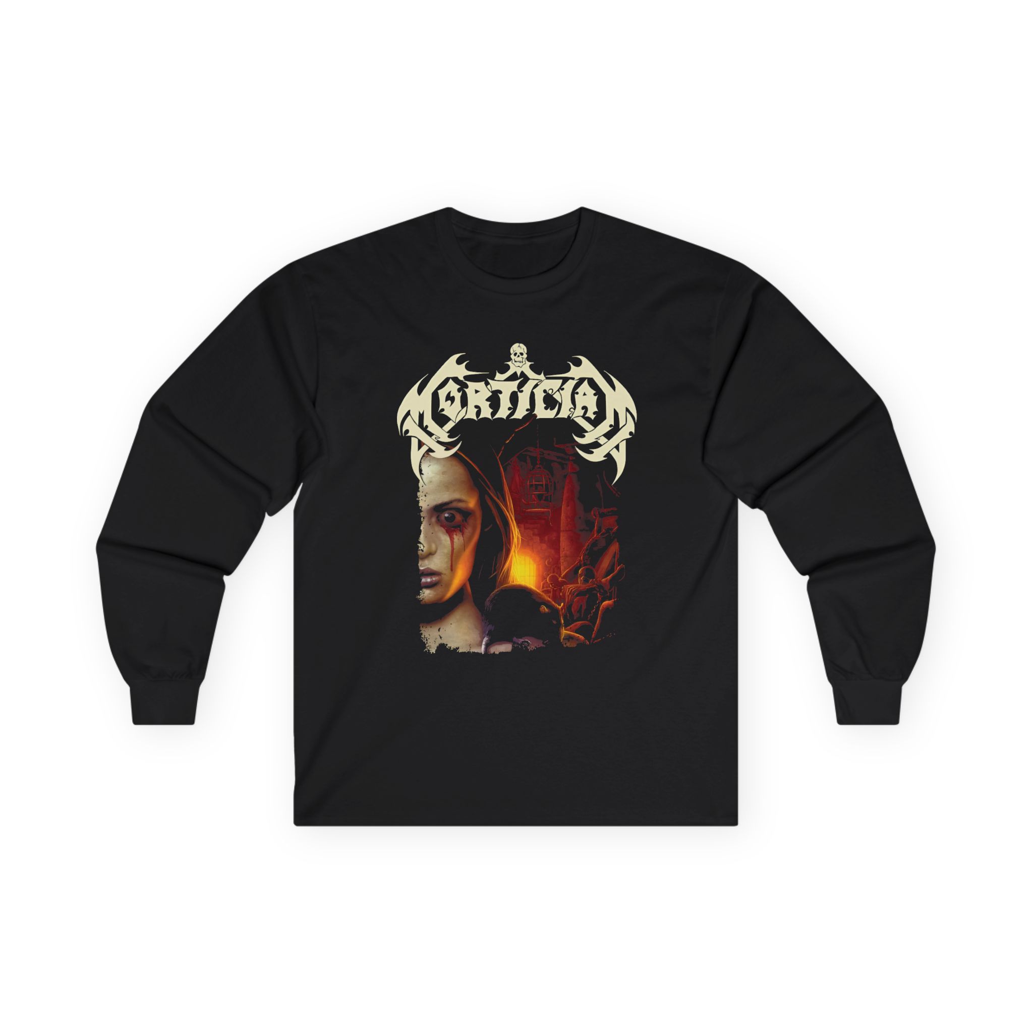 Mortician Domain Of Death Unisex Ultra Cotton Long Sleeve Tee