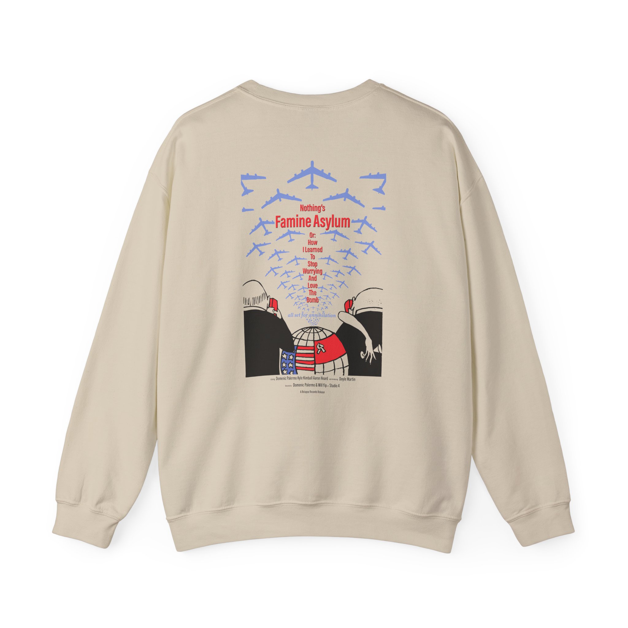 Nothing Famine Asylum Unisex Heavy Blend™ Crewneck Sweatshirt - Image 8
