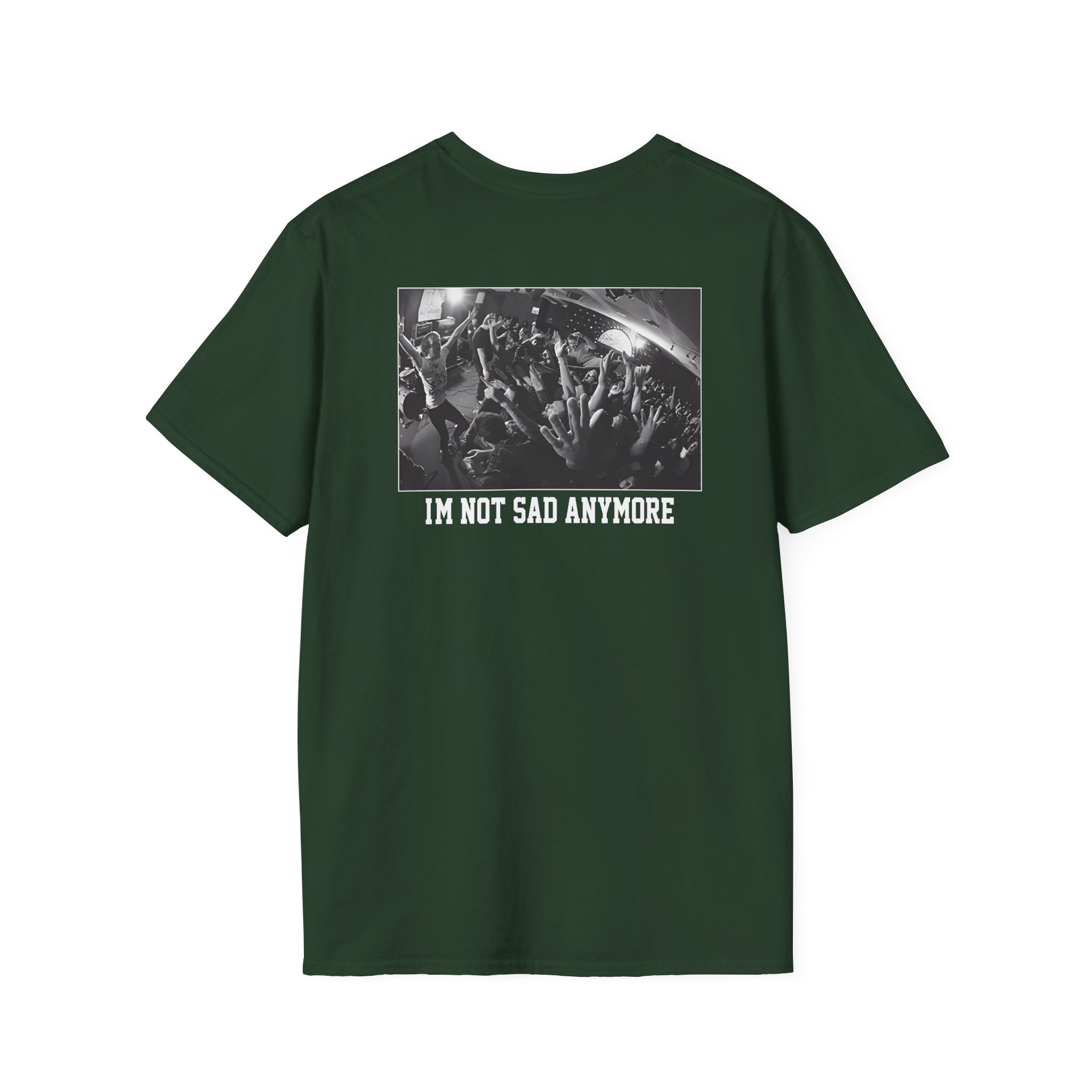 The Wonder Years Live Shot Throwback Unisex Softstyle T-Shirt - Image 6