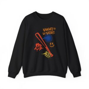 Naughty by Nature Graffiti Unisex Heavy Blend™ Crewneck Sweatshirt